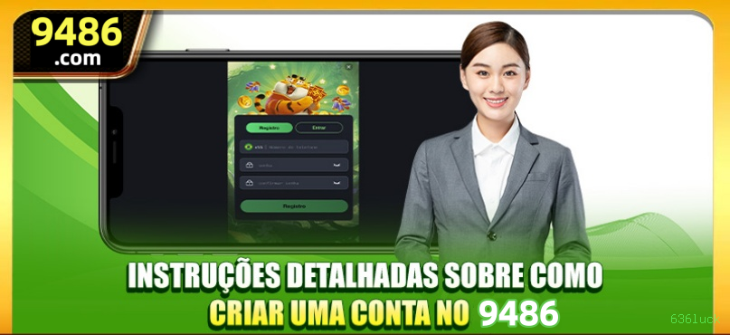 Imagem promocional da 636luck mostrando a plataforma e suas vantagens